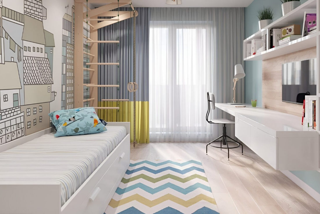 Неправильно детская кровать по Фэн Шуй