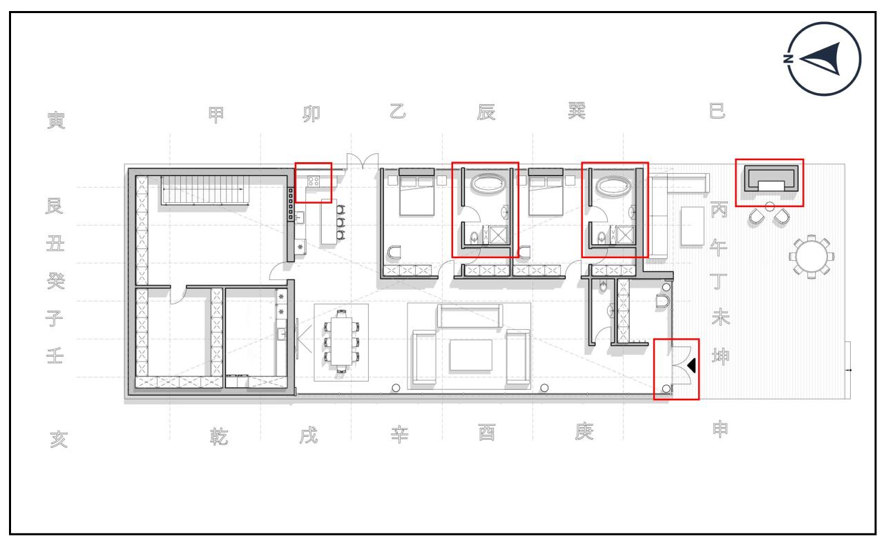Фэн Шуй квартиры дизайн-проект