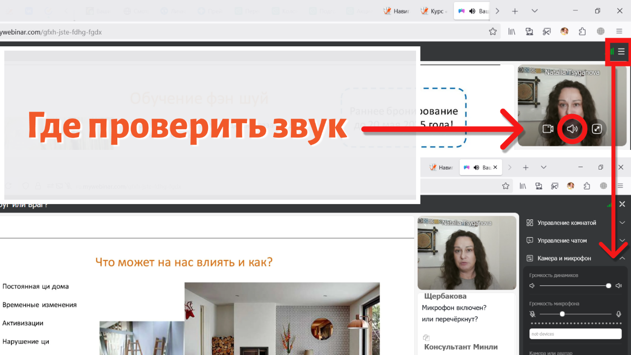 Проверка звука