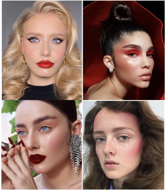 Прически и макияж стихии Огня Бацзы