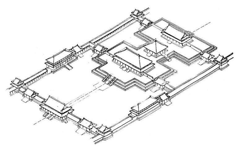 Главный двор Запретного города в Пекине