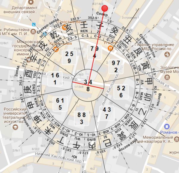 24 горы карта